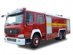 Camion de pompiers de l'eau d'aéroport de SINOTRUK HOWO 6x4