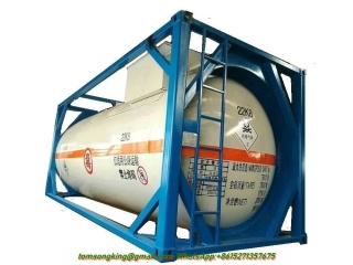 conteneurs liquides de réservoir de chlore d'OIN de 20FT 21 670 litres (CL2)