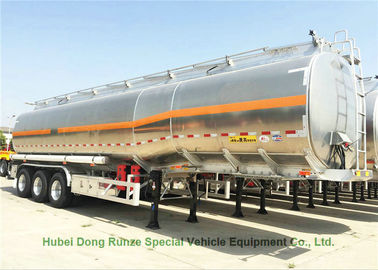 Chine 42m3 de pétrolier remorque en aluminium 3Axles semi pour le diesel, huile, essence, transport 40Ton de kérosène fournisseur