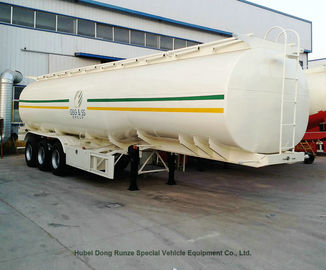 Chine Axes inflammables liquides de la remorque 3 de bateau-citerne de transport routier de pétrole pour l'essence diesel, huile, kérosène 42CBM fournisseur