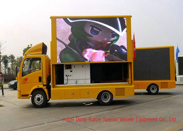 Chine Camion mobile d'affichage vidéo de HOWO LED pour des manifestations sportives/divertissement extérieur fournisseur
