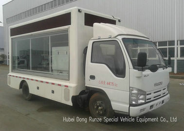 Chine Camion mobile de panneau d'affichage d'ISUZU LED avec le caisson lumineux de défilement pour l'ANNONCE de promotion des ventes fournisseur