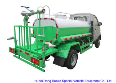 Chine  Mini camion de réservoir d'eau de lavage de route 1000L avec l'arroseuse de pompe de moteur à essence pour la livraison et le jet d'eau propre fournisseur