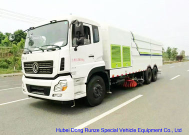 Chine Camion de balayeuse de route du kilolitre 6x4 LHD/RHD, balayeuse mécanique pour le lavage fournisseur