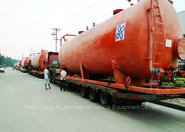 Chine le dérapage de cuve de stockage de l'acide 80000Liters chlorhydrique a monté pour le stockage/transport fournisseur