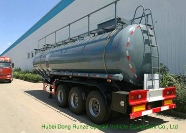 Chine Remorques chimiques résistantes de réservoir pour 30 - transport d'hydroxyde de sodium 45MT fournisseur