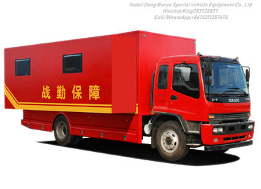 Chine Camion mobile extérieur de camping d'ISUZU avec le salon fournisseur
