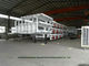 Axe à plat de la remorque 3 de conteneur pour la capacité de chargement de conteneur 40 tonnes, 60ton, 80Ton fournisseur
