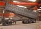 De déchargeur camion de remorque résistant semi pour le sable - de mine du transport 3-Axles d'arrière de verseur remorque 45 semi - 60T fournisseur