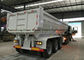 De déchargeur camion de remorque résistant semi pour la remorque hydraulique de verseur de décharge de forme de 3 axes U 45 - 50 tonnes fournisseur