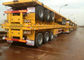 Remorque de 4 tri d'axe châssis de conteneur semi pour le conteneur 60 tonnes fournisseur