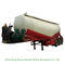 du réservoir 45cbm remorque semi pour le ciment en vrac/la poudre/cendres/transport cargaison minéraux de farine fournisseur