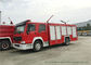 Camion de lutte contre l'incendie de Howo 4x2 avec la vitesse maximum 102km/h de poudre sèche de 1000 litres fournisseur