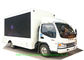 Camion mobile de la publicité de JAC LED avec le système de levage pliable 3840 x 1760mm d'étape et d'écran fournisseur
