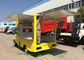 Mini camion de cuisine mobile à quatre roues pour le casse-croûte faisant cuire/vente crème glacée fournisseur