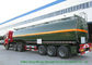 Camion-citerne aspirateur chimique de 3 axes pour 30 - 45MT transport de l'acide fluorhydrique/HCL fournisseur