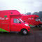 Camion de cuisine mobile d'essence impressionnante, type mobile de Van Gasoline Fuel d'aliments de préparation rapide fournisseur