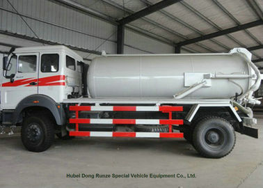 Chine Camions septiques de vide de Beiben 8000L -10000L, un camion plus vide de fosse d'aisances adapté aux besoins du client fournisseur