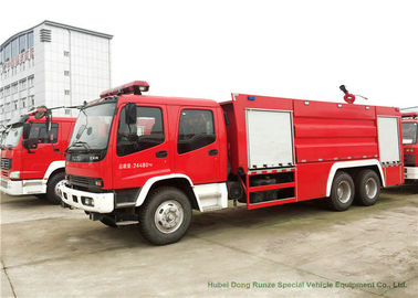 Chine Camions de corps de sapeurs-pompiers de réservoir d'eau d'ISUZU 6x4, véhicules de lutte contre l'incendie résistants fournisseur