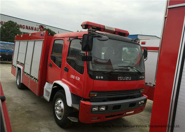 Chine Camion industriel de lutte contre l'incendie 4x2 avec le réservoir de l'eau/mousse capacité de 6 - 8 tonnes fournisseur