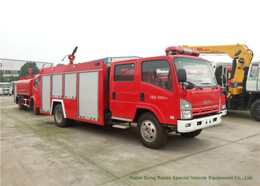 Chine Camions du feu et de délivrance d'ISUZU ELF 700P avec le réservoir d'eau de 4 tonnes/pompe à incendie fournisseur