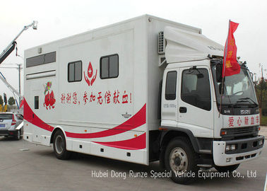 Chine Véhicule mobile d'examen physique d'hôpital d'ISUZU pour le don du sang médical fournisseur