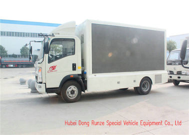Chine Camion de panneau d'affichage de HOWO Digital LED, camion mobile d'écran de LED pour la publicité fournisseur