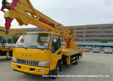 Chine Plate-forme aérienne montée par camion en hausse hydraulique, camions de haute altitude de 16-18 mètres fournisseur