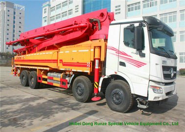 Chine Le mini camion de pompe concrète de Beiben V3 35m -51m, camion a monté la pompe concrète fournisseur
