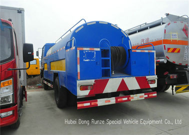 Chine Camion de réservoir liquide d'acier inoxydable/camion-citerne aspirateur de l'eau avec la pompe à haute pression de nettoyage au jet fournisseur