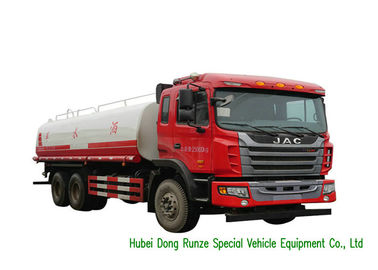 Chine Camion de réservoir liquide de l'eau de JAC 6x4 avec la pompe à eau de PTO 20000 - 25000Litres fournisseur