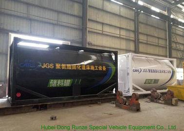 Chine Le chauffage a isolé l'acier de Stanless de conteneur de réservoir de 20FT pour le polyol de polyéther/PMPO fournisseur