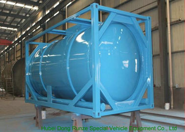 Chine 20 pieds d'OIN Wast d'eau de conteneur de réservoir pour le PE facultatif en vrac du liquide 20000L rayé fournisseur