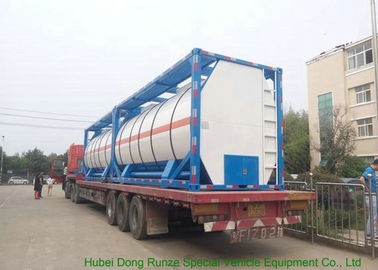 Chine Acier 20FT de Stanless de conteneur de réservoir d'OIN isolé par chauffage de BDP pour la BRI de Bisphenol-A fournisseur