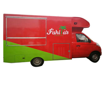 Chine Camion de cuisine mobile d'essence impressionnante, type mobile de Van Gasoline Fuel d'aliments de préparation rapide fournisseur