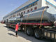 Les camions citernes chimiques pour l'acide chlorhydrique avec de l'acier ont rayé le corps de réservoir du PE 16mm -18mm fournisseur