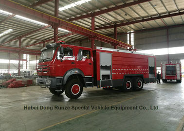 Camion de mousse de l'eau de lutte contre l'incendie de Beiben 2534 RHD /LHD outre Road-6x6 du véhicule À ROUES MOTRICES EURO3/5 fournisseur