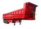 Extrémité résistante de forme d'U inclinant la remorque arrière de décharge semi pour le camion 35 - 45 tonnes fournisseur