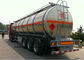 Remorque inflammable en aluminium de camion-citerne aspirateur de pétrole brut de carburant liquide avec la capacité 43 -49 facultatif M3 fournisseur
