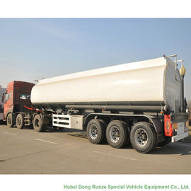 tri axe du réservoir 45m3 de remorque en aluminium semi pour le diesel, huile, essence, transport de carburant fournisseur