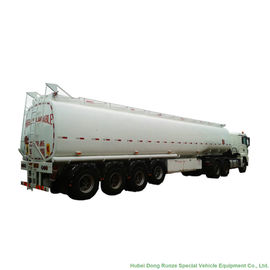 tri axe du réservoir 45m3 de remorque en aluminium semi pour le diesel, huile, essence, transport de carburant fournisseur