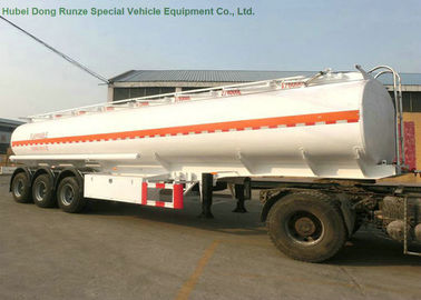 Axes inflammables liquides de la remorque 3 de bateau-citerne de transport routier de pétrole pour l'essence diesel, huile, kérosène 44CBM fournisseur