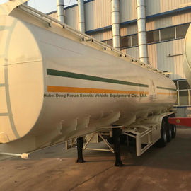 De réservoir de bateau-citerne axes inflammables liquides de la remorque 3 semi pour le diesel, huile, essence, kérosène 45000LitersTransport fournisseur