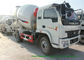 Petit camion de mélangeur concret de YUEJIN 5m3 avec la pompe, camion mobile du mélangeur 4x2 fournisseur