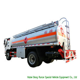 Camion de réservoir liquide de route de FOTON 8000L pour le transport d'huile de pétrole avec la pompe à huile de PTO fournisseur