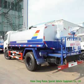 Camion 8000L de transporteur d'eau de lavage de route de DF avec l'arroseuse de pompe à eau pour la livraison propre et le jet de l'eau de boissons fournisseur
