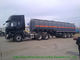 Tri camion de livraison chimique de soude caustique d'axes pour 30 - hydroxyde de sodium 45MT fournisseur