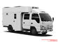 Le camion mobile extérieur de camping de caravane d'ISUZU avec le salon pour 5-6 hommes complètent la fan d'air de rechange et le panneau solaire fournisseur
