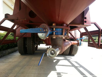 remorque de bateau-citerne en vrac de silo d'axe de 2 /3 pour transporter le blé - remorque de réservoir en vrac de grains de haricot fournisseur