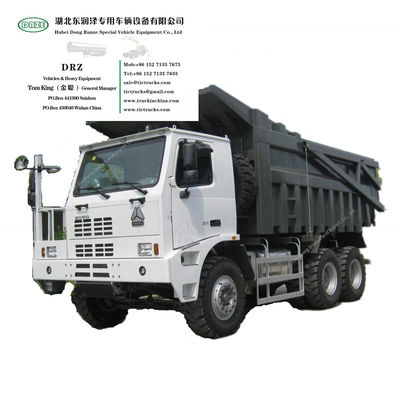 Camion- d'U-boîte de camion à benne basculante de mine de Sinotruk HOWO 70ton WhsApp : +8615271357675